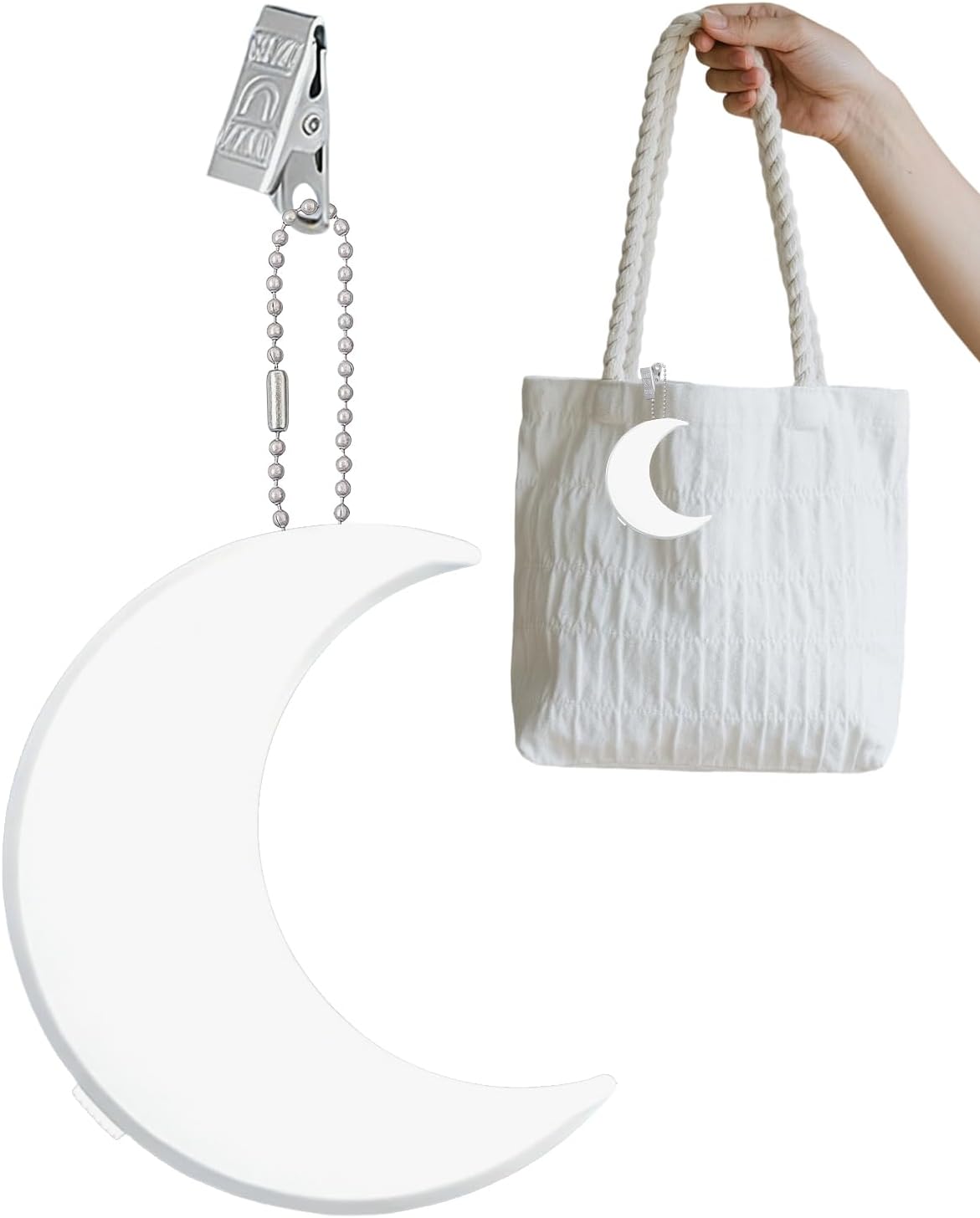 Bag Light for Purse Moon Shaped Handbag Lamp