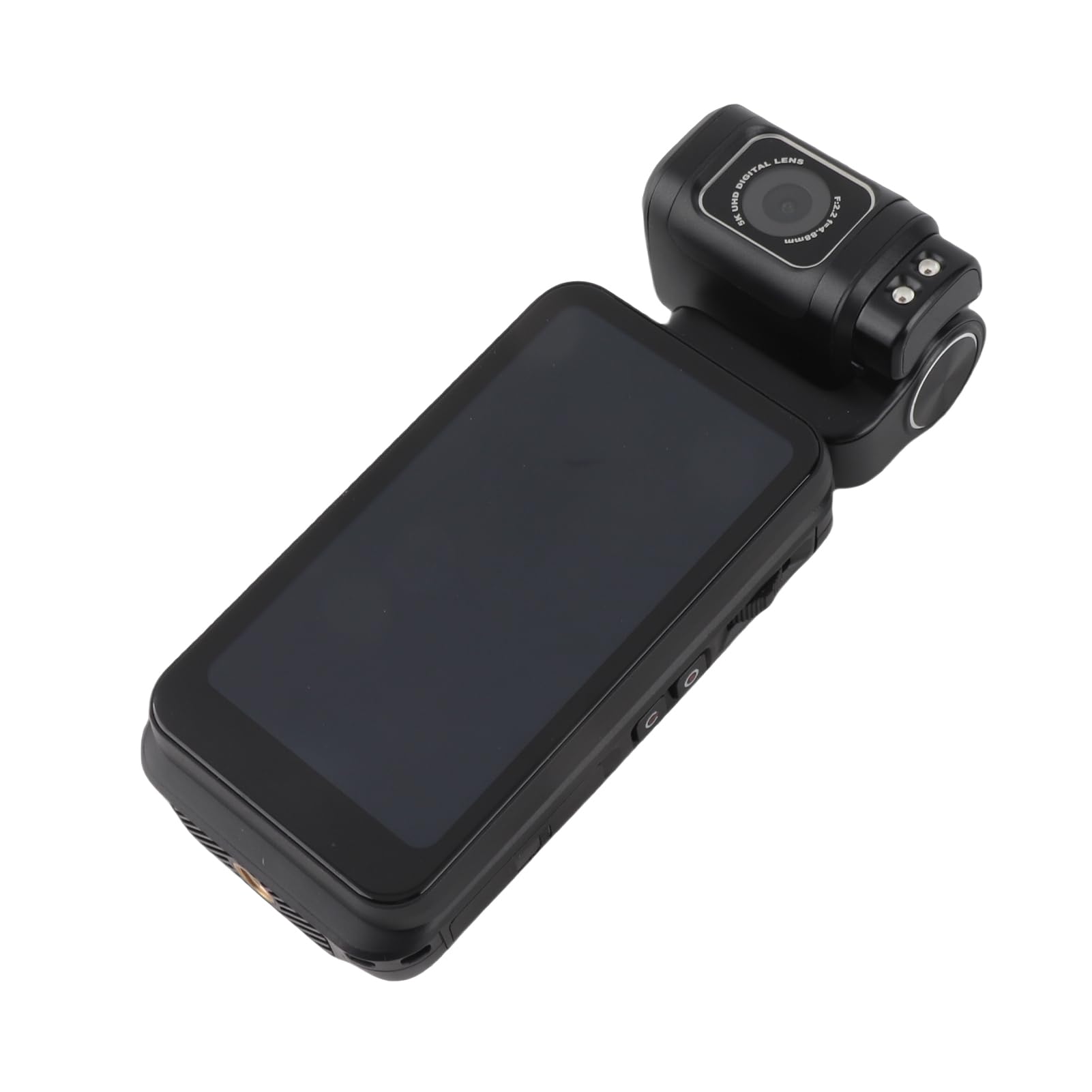Videocamera 5K, videocamera da 36 MP WiFi Vlogging, zoom digitale 10x, touch screen girevole a 120 gradi, grandangolo da 3250 mAh, supporto di archiviazione 64 G