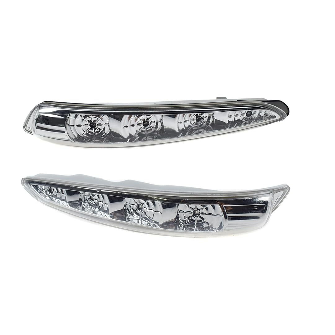 Rufutle Side Marker Lights for Hyundai Sonata 2011-2014 2.0L 2.4L 3.3L i45 2009-2011, Side Mirror Turn Signal Lamp Left Right