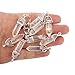 ALEXCRAFT Wholesale 10 PCS Clear Quartz Crystal Stone Point Healing Reiki Chakra Pendants for Jewelry Making