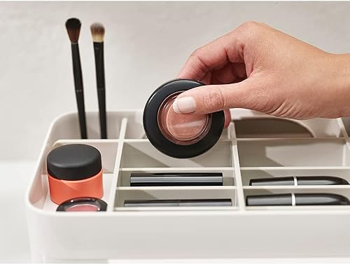 Miniatura 10 de Joseph Joseph 75005 Viva - Organizador de maquillaje con cajón, grande con espejo, concha, crema