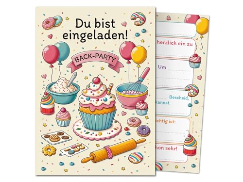 12 Einladungskarten Kindergeburtstag Backparty Back Backen Koch-Party Pizza Mädchen Jungen Einladungen Kuchenparty Geburtstag Kinder Mädchengeburtstag Kinderparty Geburtstagseinladungen 12 Einladungskarten Kindergeburtstag Backparty Back Backen Koch-Party Pizza Mädchen Jungen Einladungen Kuchenparty Geburtstag Kinder Mädchengeburtstag Kinderparty Geburtstagseinladungen