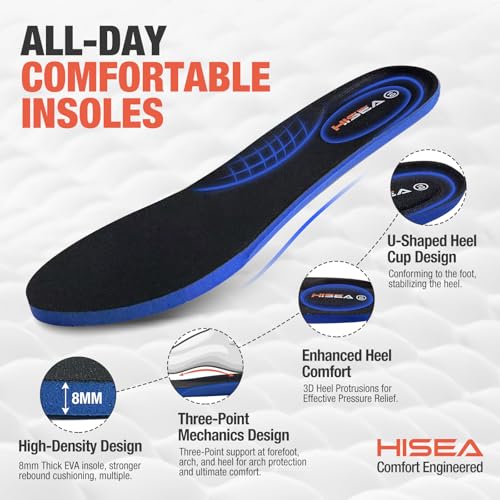 HISEA Men's Deck Boots Waterproof Ankle Rain Boots Neoprene Saltwater Fishing Boot Outdoor4