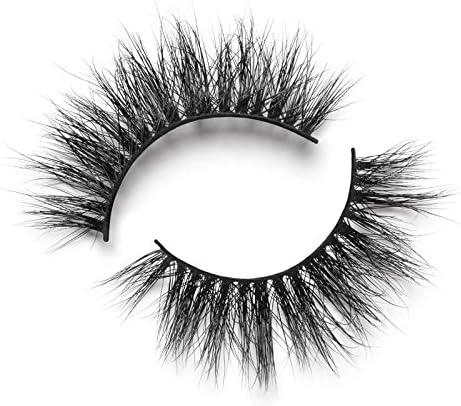 Lilly Lashes 3D Mink Hollywood | False Eyelashes | Dramatic Look and Feel | Reusable | Non-Magnetic | 100% Handmade