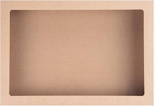 Miniatura 11 de Restaurantware Cater Tek - Cajas de catering de 17.9 x 12.3 x 3.2 pulgadas, 100 cajas de productos horneados con bloqueo de pestaña de inserción,