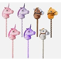 Unibos #1 Dusty The Light Hobby Horse With Real Sounds Home/Indoor (Assorted Colour)