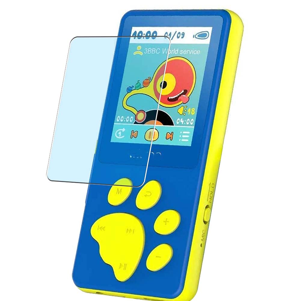 Vaxson3-Pack Anti Blue Light Screen Protector, compatible with Wiwoo MusicFun B4 MP3 Player, Blue Light Blocking Film TPU Guard [ NOT Tempered Glass ]