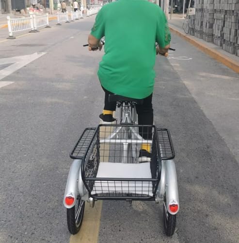 Triciclo Adulto con Canasta, 6 Velocidades miniatura 4