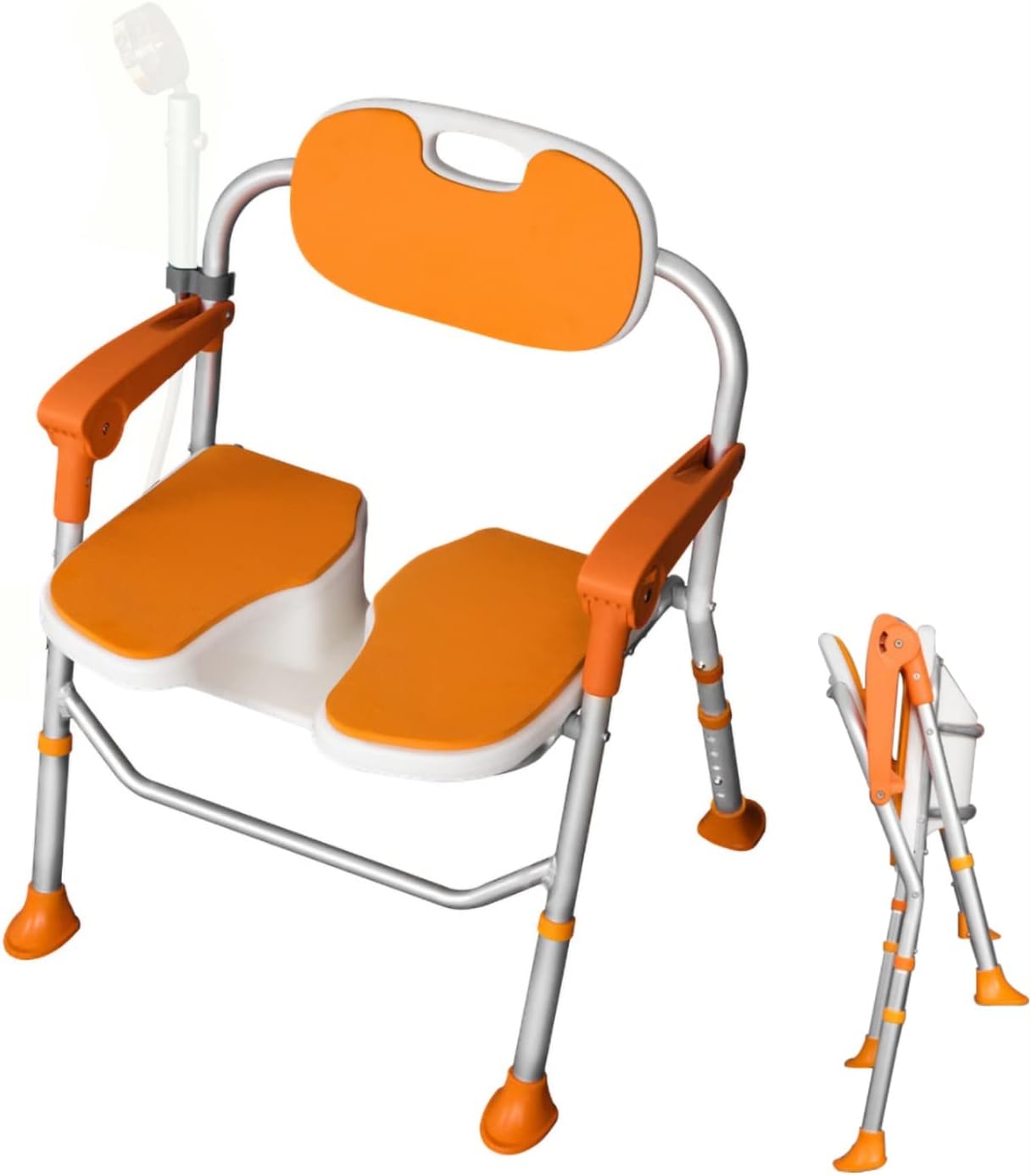 Folding Shower Chair for Inside Shower Stall, Bath Tub