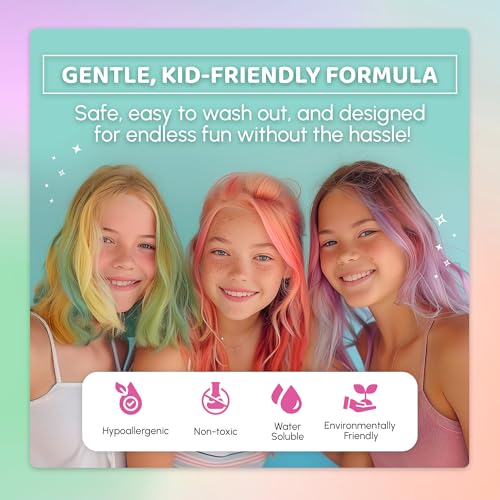 Blue Squid HAIRCHALK12 Hair Chalk For Girls Pens thumb #1