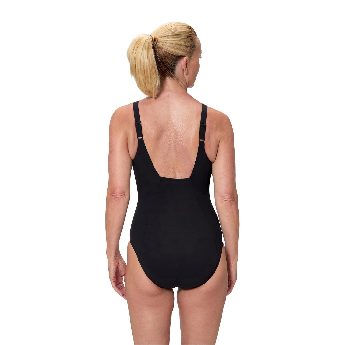 Speedo Damen Solid Contour Eclipse Badeanzug (1er Pack)