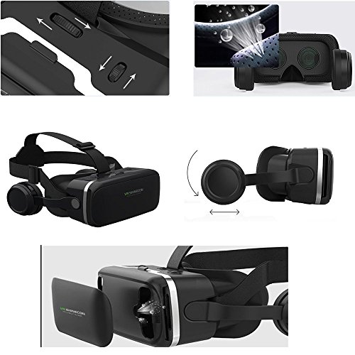 Cuffie VR, cuffie per realtà virtuale, occhiali 3D...