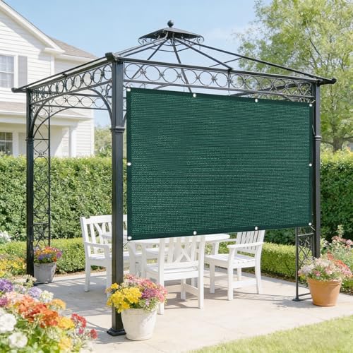 Coupe-vent balcon 150x270 occultant anti-UV avec câble pour jardin et terrasse - 2