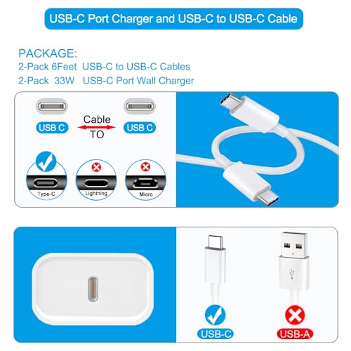 iPhone 17/16/15 Fast Charger 2-Pack 33W - Save 61% with code EK2FV29B