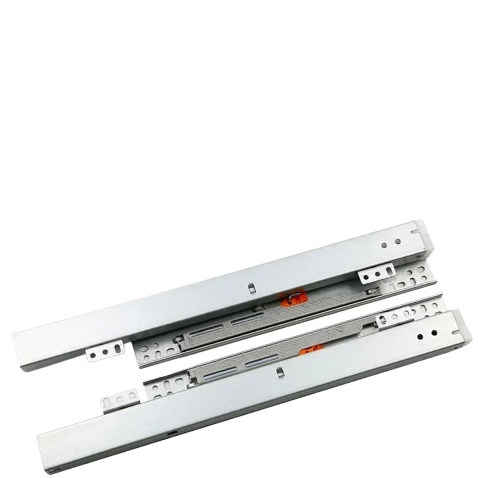 Drawer Slides Drawer Slides Underfloor Guides Cabinet Slide Rail Furniture Steel Keyboard Runner(400mm)