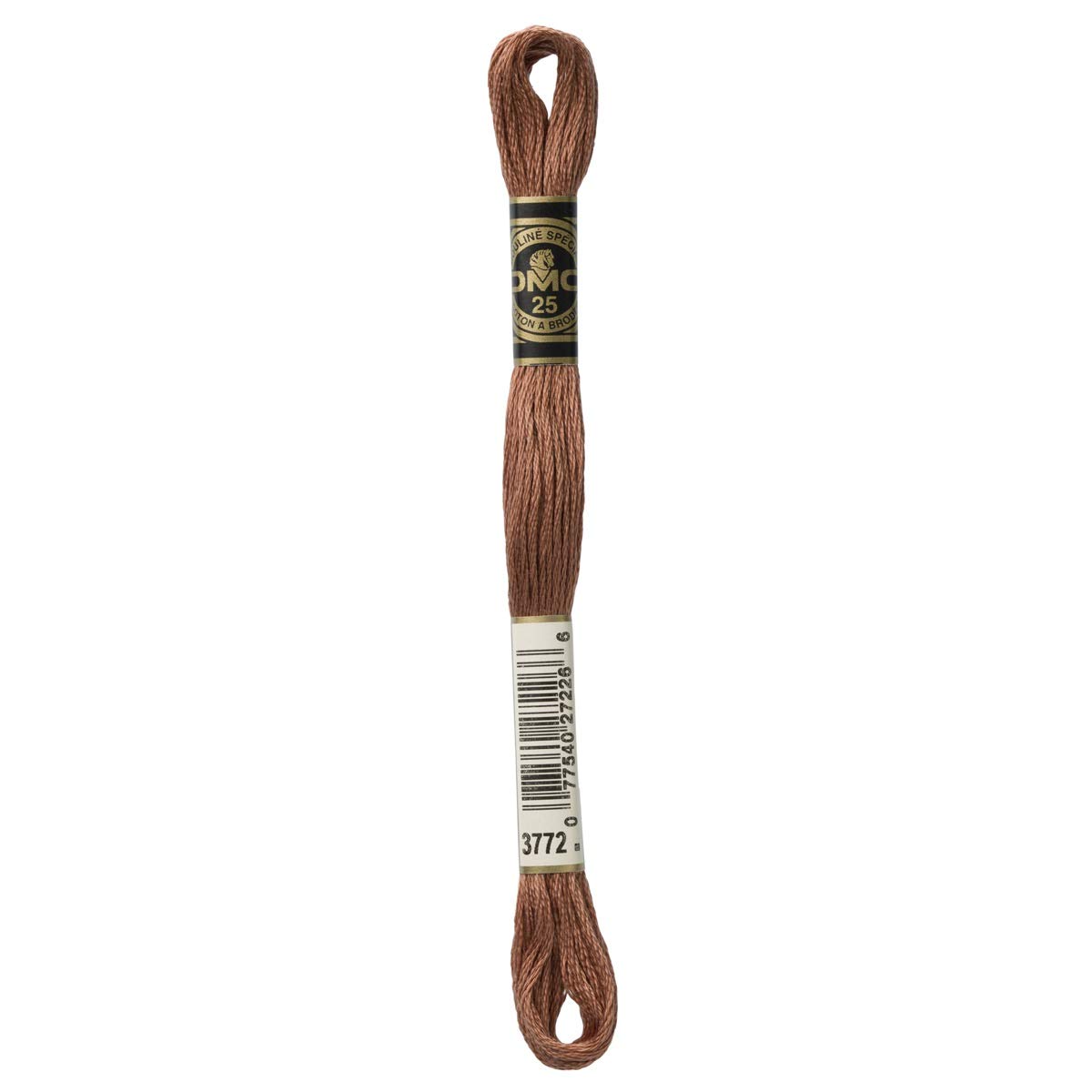 DMC Embroidery Floss Mouline Stranded Cotton Thread for Hand Embroidery and Sewing - Colour No: 3772-12 x 8m Skeins โ image 1