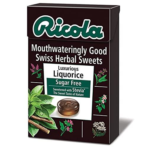 Image of Ricola Sugar Free Liquorice Drops, 45 g