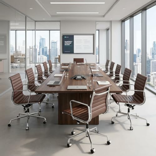 Luxury leather executive chair