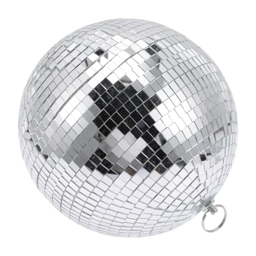 Adorno de bola espejada DECHOUS para bodas, fiestas y eventos: superficie reflectante impresionante para decoración única y fondos fotográficos miniatura 1