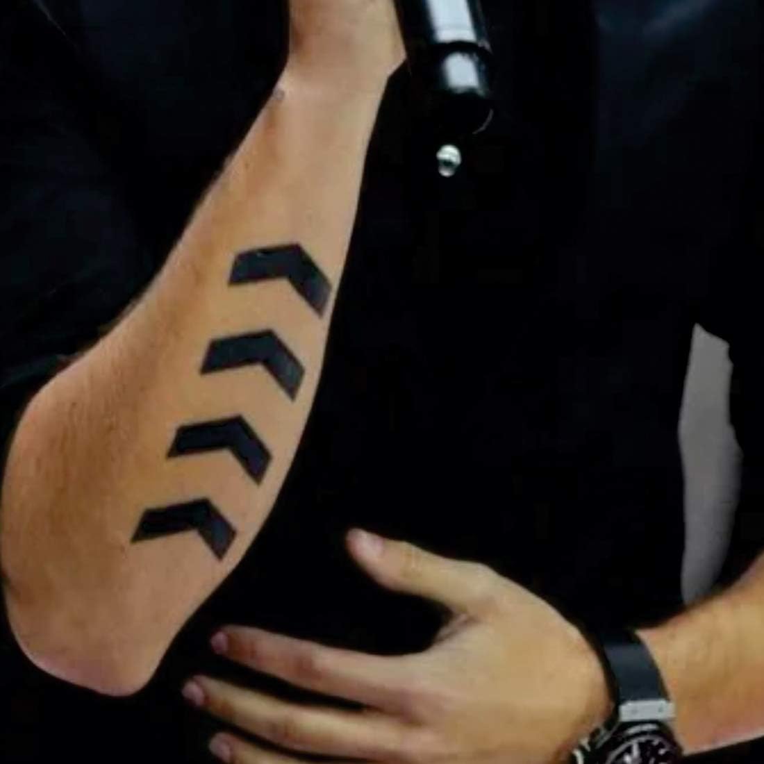 Temporary Tattoowala Black Arrow Tribal Tattoo For Male And Female Temporary Tattoo 2