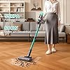 SmartAI V5 Aspiradora sin Cable, 55Kpa/600W/80Mins Aspirador Escoba Vertical Potente con Modo Automático, Alta Capacidad Batería Aspirador Inalámbrico Antienredo para Suelo/Alfombra/Pelos de Animales #1