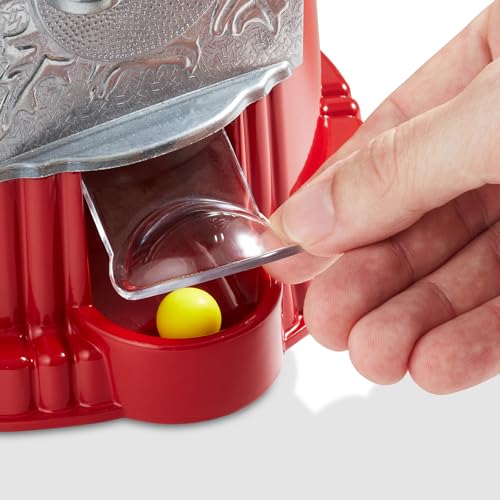 Olde Midway GBL-225-RED 15 Inch Gumball Machine With Glass Globe And Metal Base - Red, Vintage-Style Bubble Gum Candy Dispenser thumb #5