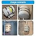 Hqkfuybl Hermal Expansion Tanks Holder, Expansion Tanks Mounting Bracket For Hot Water Heater, Wall Mounted Support For Hot Water Heaters Tanks With 2 Straps, For Tanks 13 Inches In Diameter