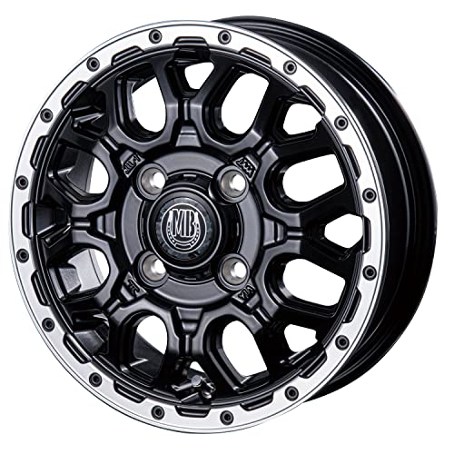 MUD BAHN マッドバーン 軽自動車 ホイール4枚セット 15-4.5 ET45 4H-100 タフト ウェイク タント ムーヴ ワ...