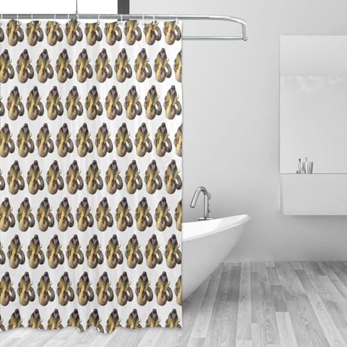 Rideau de douche serpent cobra 183x183 cm sublimez votre decoration de salle de bain