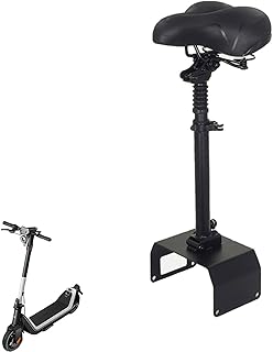 Beieyosu Scooter Seat, Electric Scooter Saddle, for Niu KQi3, KQi3RPO electric scooter Adjustable Raised and Lowered Without Punching, Folding.