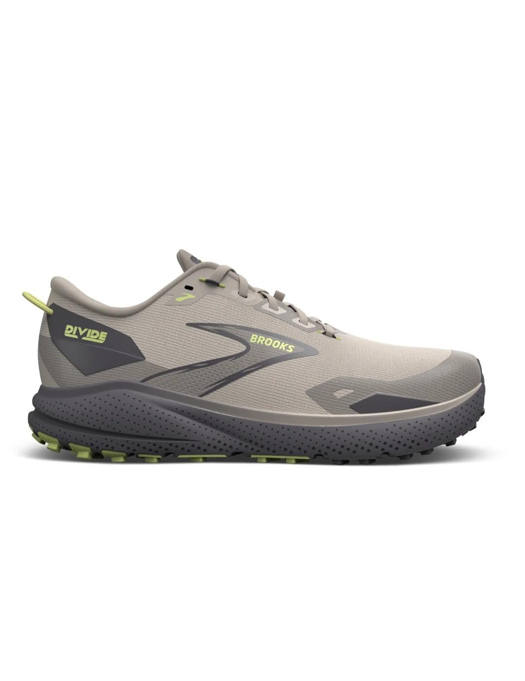 Brooks Men's Gris Trail Running Shoes Divide 6