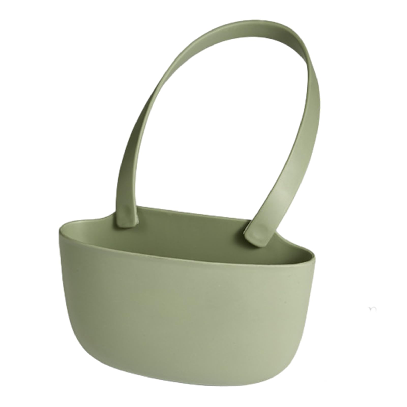 Xafrstyu Kitchen Washroom Sink Organizer, Snap Sink Faucet Rack, Kitchen Sponges Draining Racks, Hanging Basket Storage Pouch, Bathroom Accessory, Sink Drain Basket (Green Single Pocket)