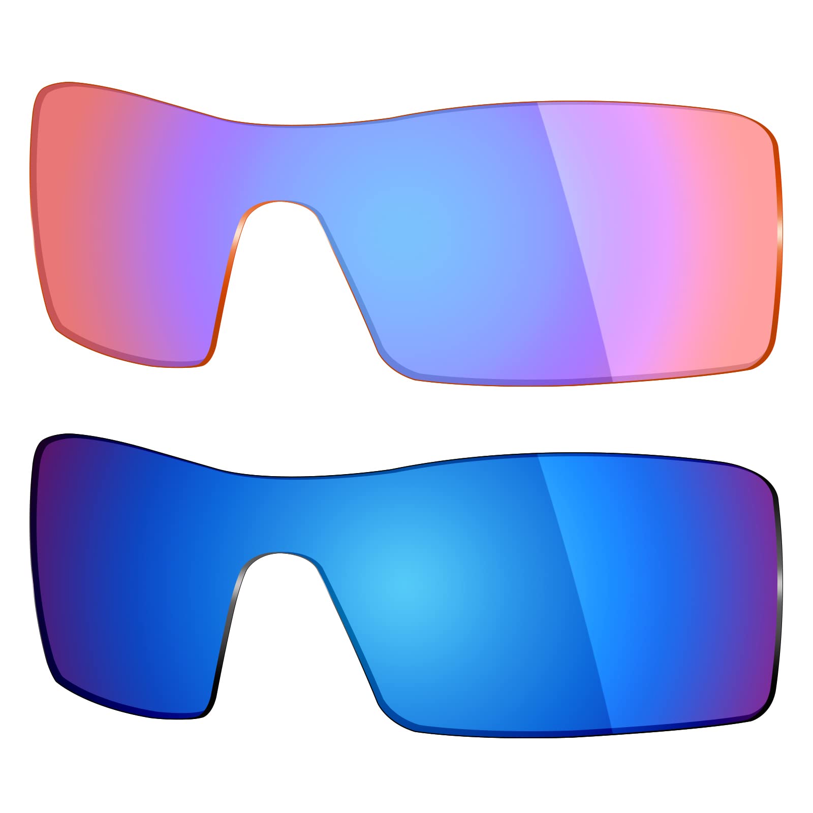 Mryok 2 Pair Polarized Replacement Lenses for Oakley Oil Rig Sunglass - Options