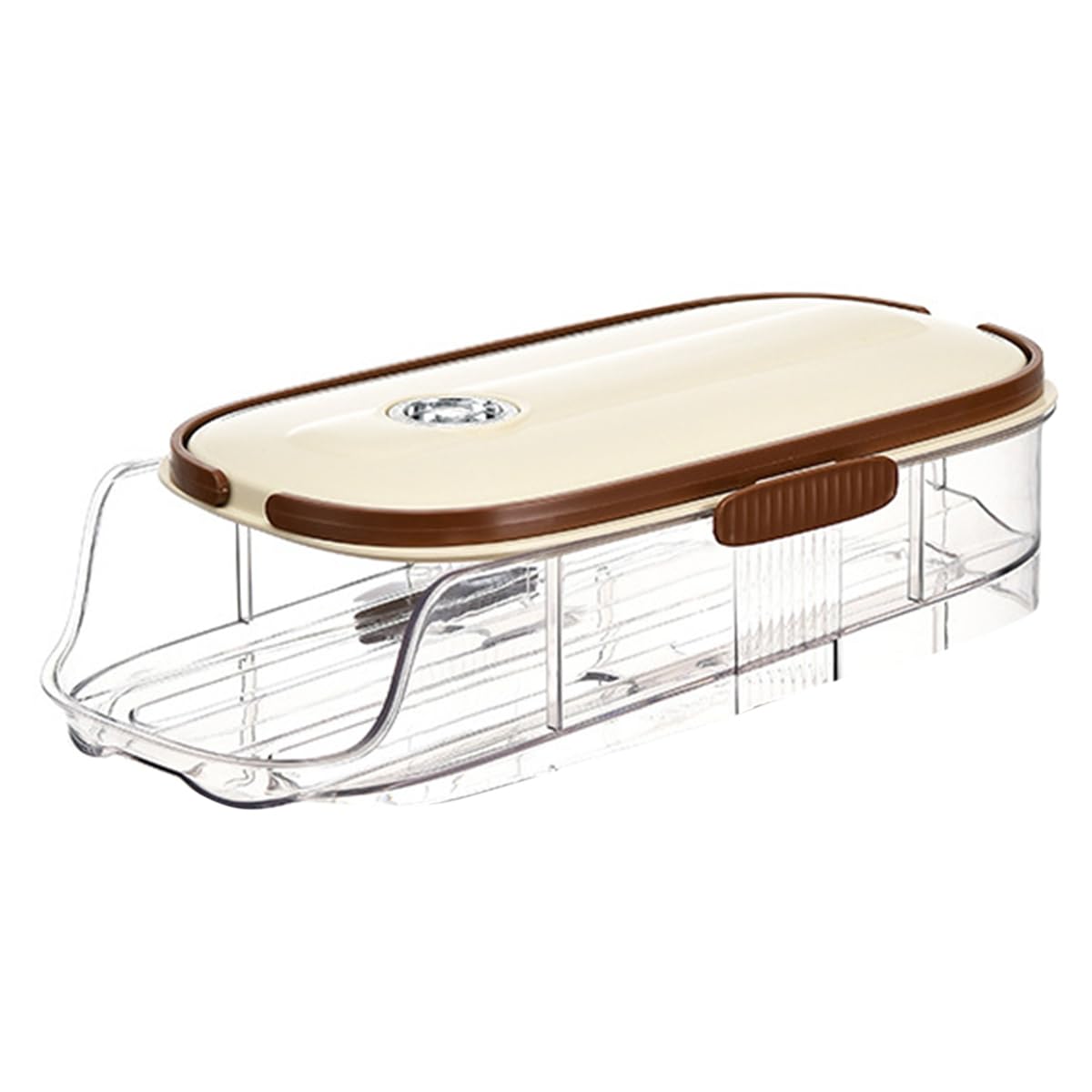 CTRLZS Automatic Egg -Keeping Rack Refrigerator Storage Box Large Capacity Egg Storage Egg Rolling Household Kitchen Tools D