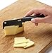 Kuhn Rikon COLORI+ Non-Stick Cheese Knife Set with Safety Sheaths, Set of 3, Black