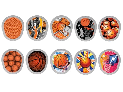 Glucomart Transmitter Stickers for Dexcom G7 (10 Count), Fun CGM Stickers to Personalize Your Device