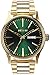 Produktbild Nixon Armbanduhr Sentry Edelstahl Gold / Green Sunray