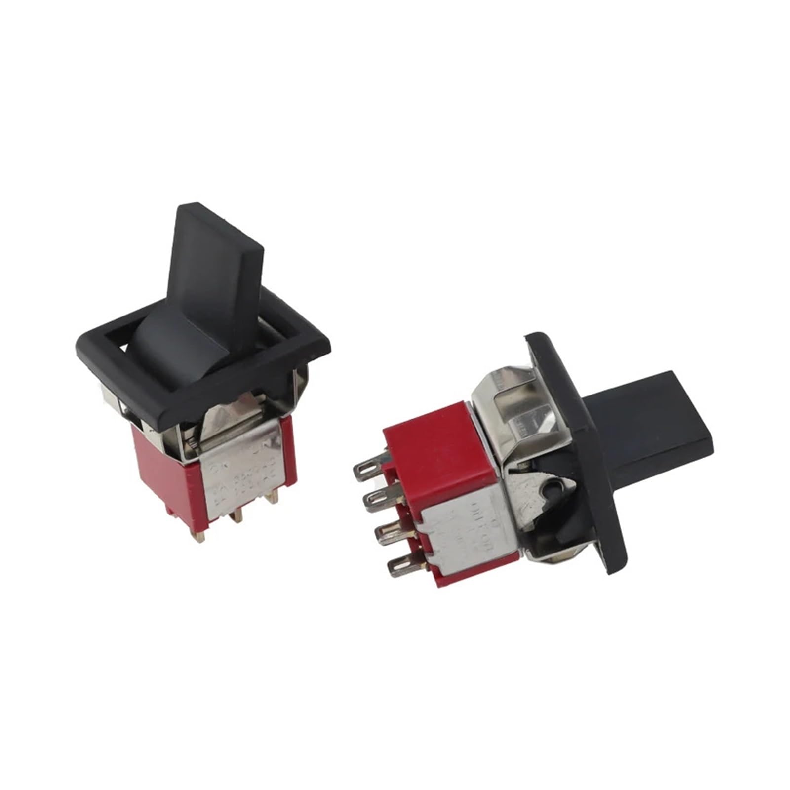 IDGTTLDF 2PC 3 Pin 3 Position Quick Reaction Toggle Switch self resetting 5A/125V 2A/250V SPDT ON-OFF-ON