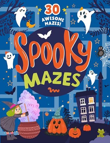 Spooky Mazes: 30 Awesome Mazes! (Clever Activity Book)