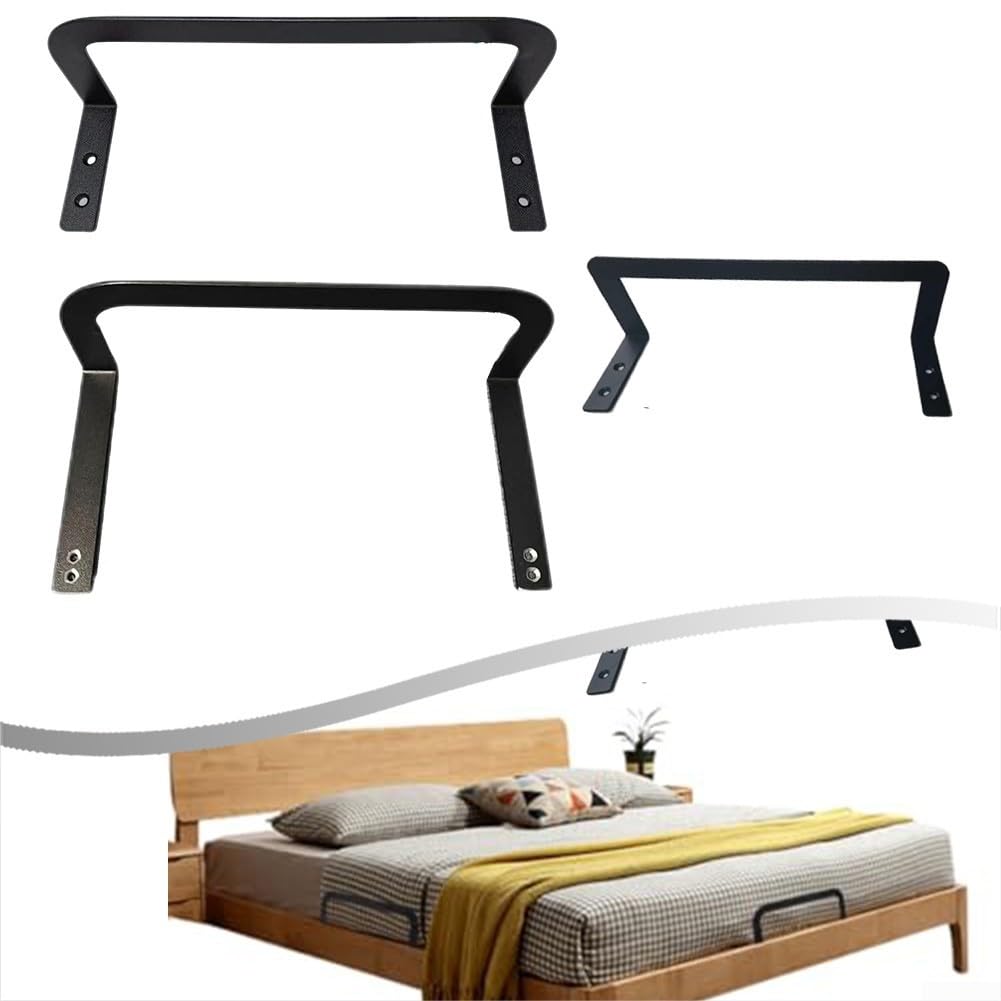 Lot de 2 bloque-matelas coulissants en forme de L pour maintenir solidement les matelas en place (C 9 cm)