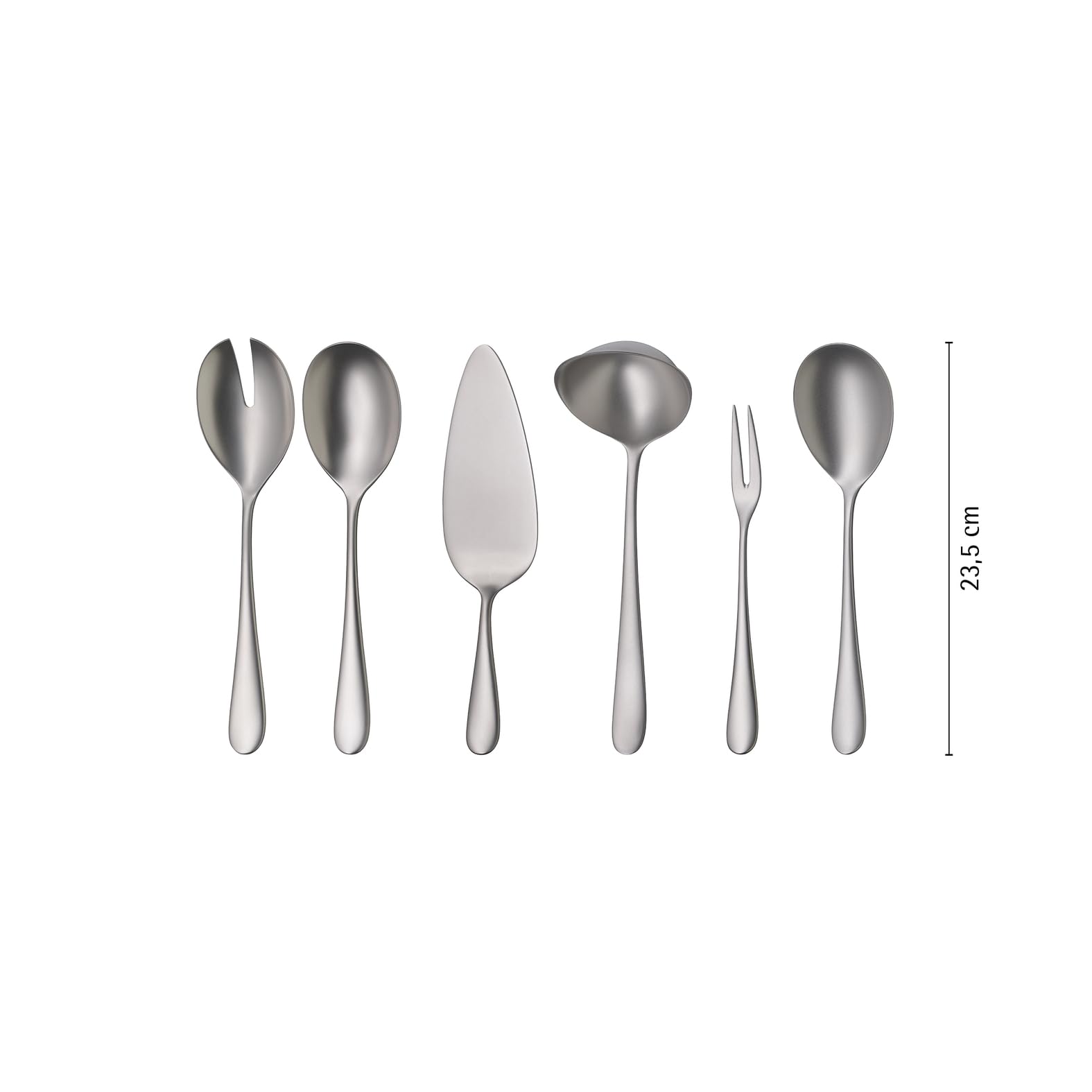 Merit Besteck-Set, 66-teiliges Set, 12 Personen, Ergonomisch, Cromargan protect, Spülmaschinenfest, Geschmiedete Klingen, Besteckbox 1140006311