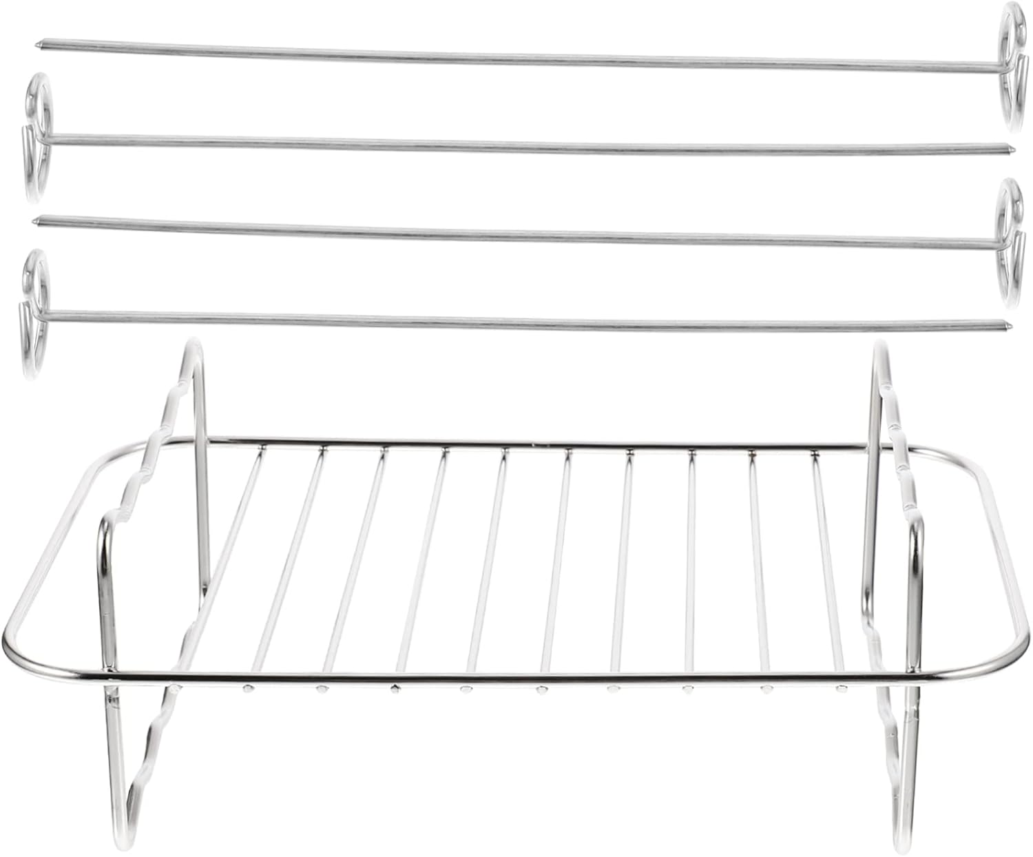 Air Fryer Grill Airfryer Grills Barbecue Rack Grilling Rack Grill Rack Fryer Dehydrator Rack Grill Air Fryer Rack Toast Rack for Air Fryer Air Fryer Toast Rack Stainless Steel Air Fryer Grill Airfryer Grills Barbecue Rack Grilling Rack Grill Rack Fryer Dehydrator Rack Grill Air Fryer Rack Toast Rack for Air Fryer Air Fryer Toast Rack Stainless Steel