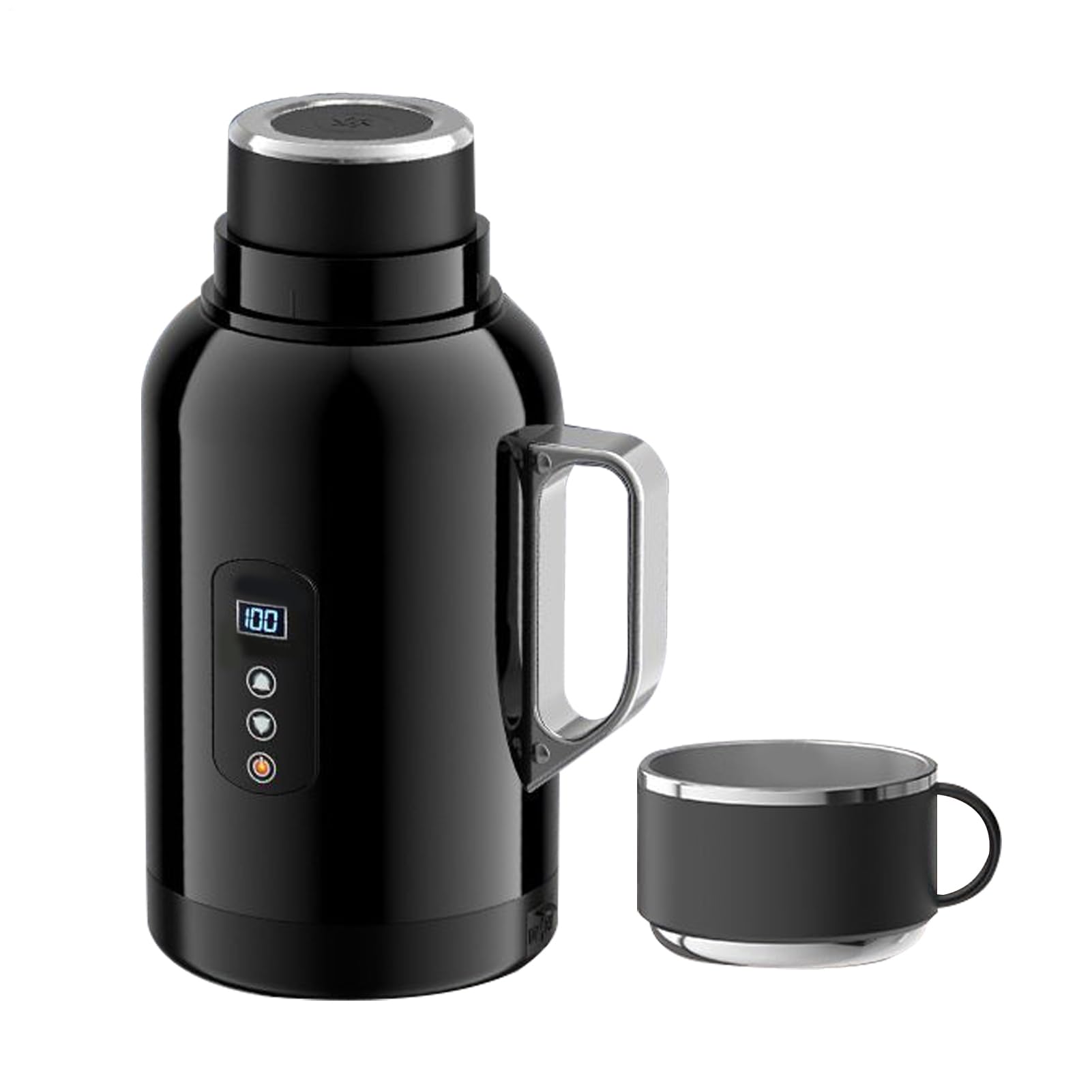 Bouilloire Électrique Pour L'Eau Chaude 1,5 L Chauffage Rapide Portable