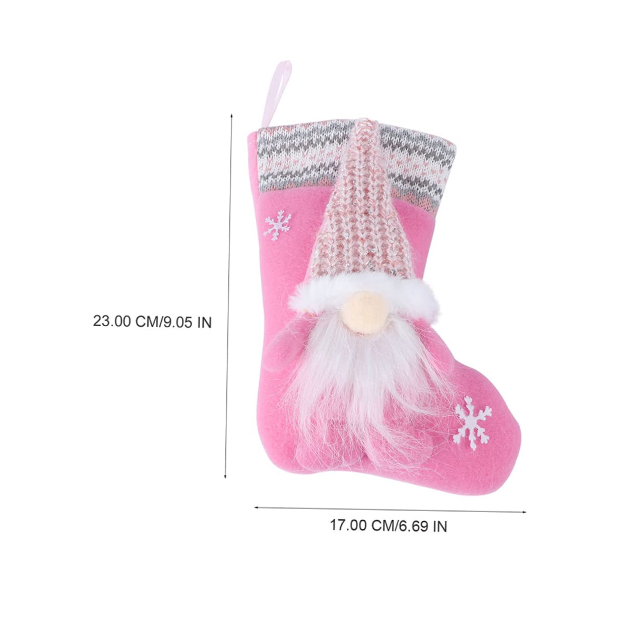 2piezas Decoración Navideña De Calcetines Muñecos Faceless Doll para Colgar Casa Accesorios De Navidad para Puertas y Ventanas