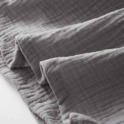 SIQITECHNO Men Kimono Robe Cotton Yukata Spa Sauna Bathrobe Sleepwear Japanese Kimono for Women Loungewear Nightgown Dressing4