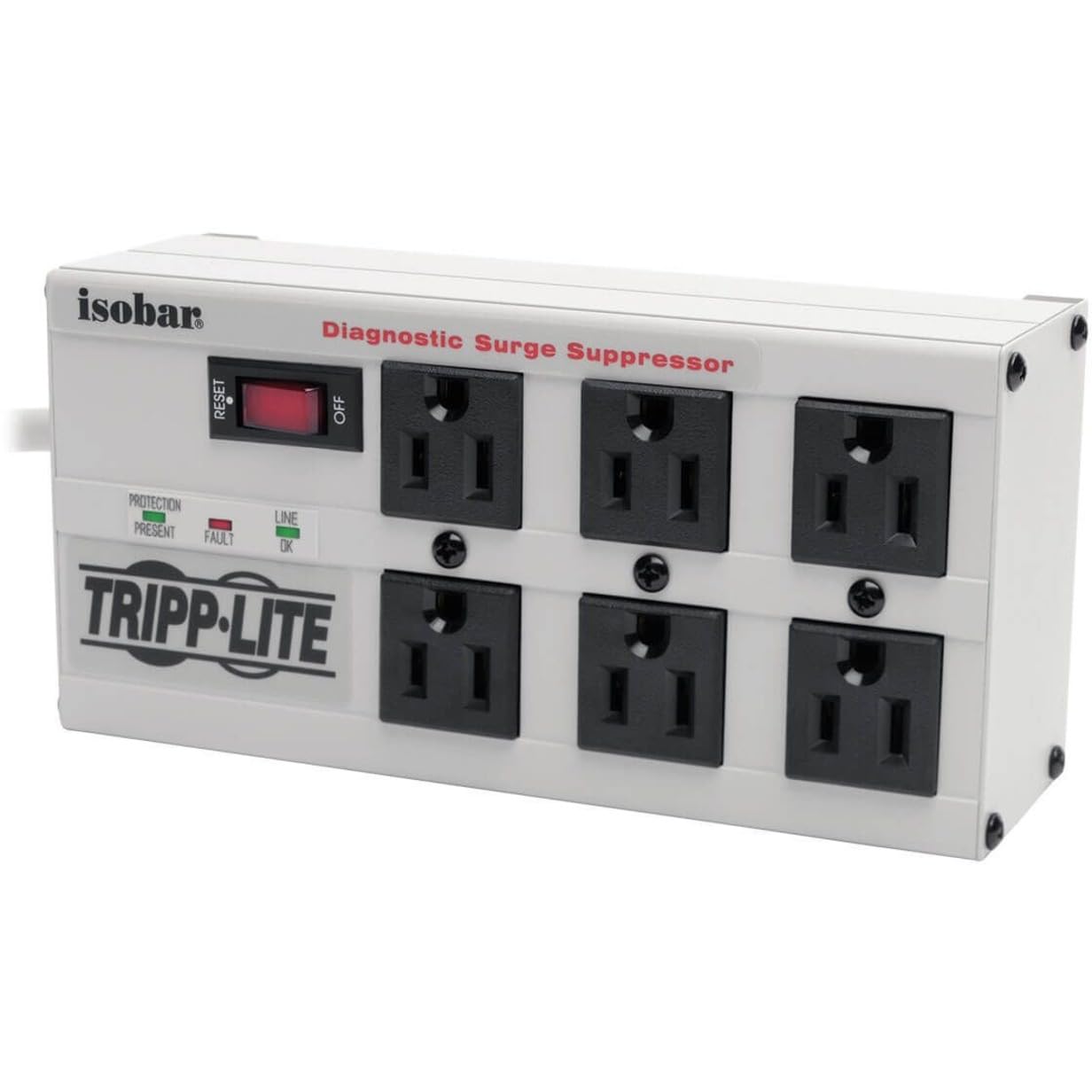 Amazon.com: Tripp Lite IBAR6-6D Isobar 6-Outlet Surge Protector
