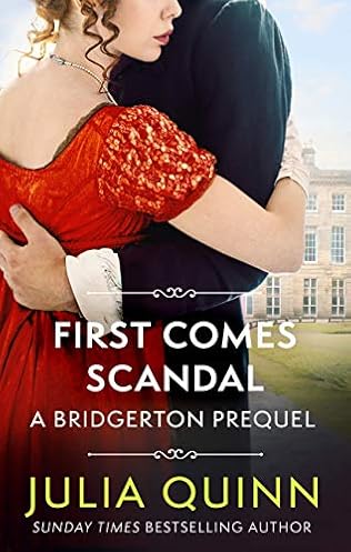 book cover of First Comes Scandal