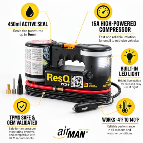 AIRMAN ResQ Pro+ Tire Repair Kit