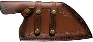 Cabilock Faca de couro bainha Bushcraft faca bainha bainha faca de caça bainha faca sobrevivência faca bainha vertical faca bainha