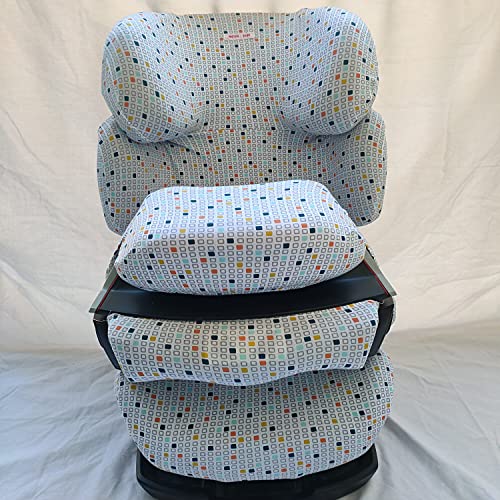 moon bebe Funda para Cybex Pallas, Silver Pallas Fix y Pallas 2 Fix (Blanco)